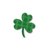 Roeda Studio Shamrock Magnet Gingham, Open Stock, St. Patrick's Day Decor