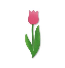 Roeda Studio Tulip Magnet, Pink, Open Stock, Spring Decor