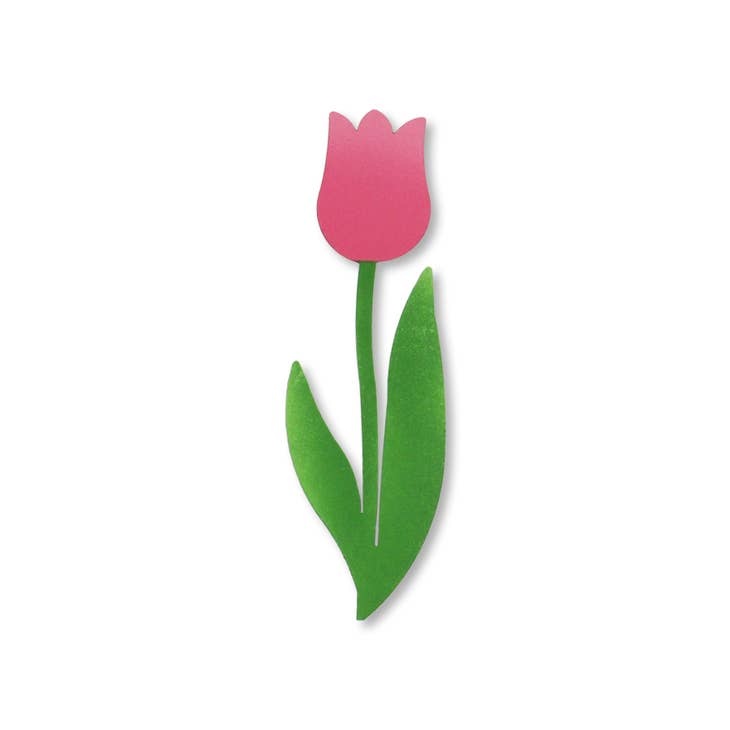 Roeda Studio Tulip Magnet, Pink, Open Stock, Spring Decor