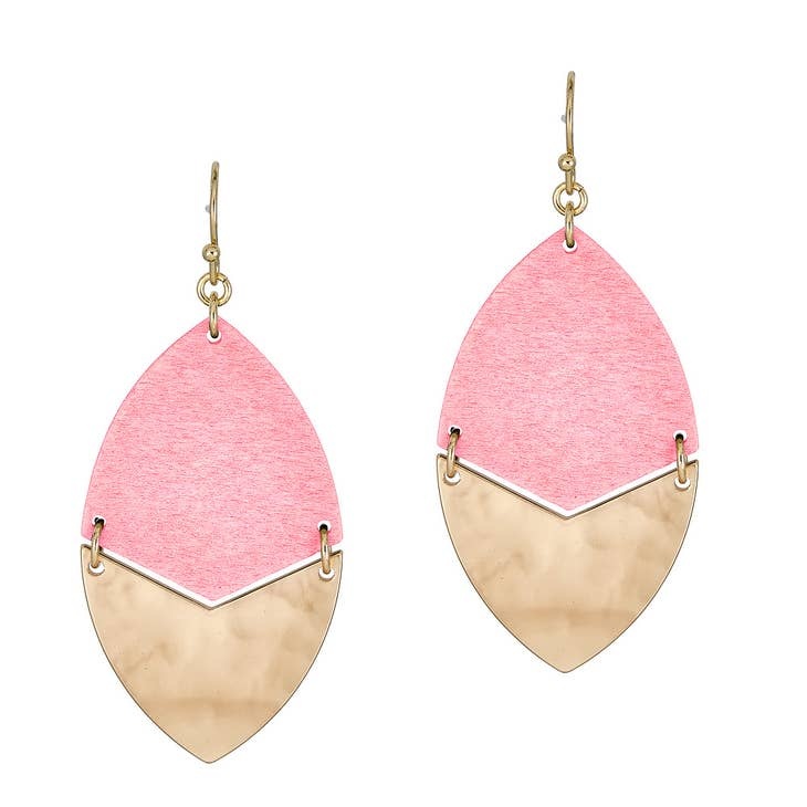 Meghan Browne Style Puma Pink Earrings
