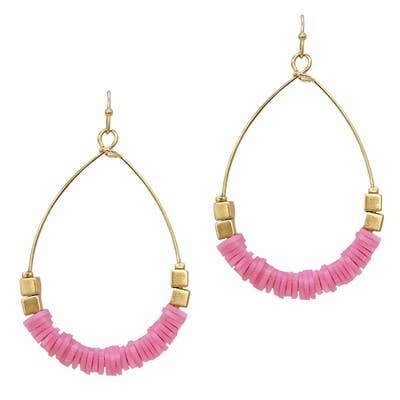 Meghan Browne Style Rosie Pink Earrings