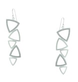 Takobia Open Drop Triangles Earrings