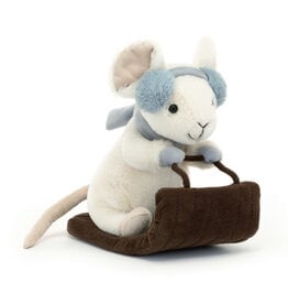 Jellycat Merry Mouse Sleighing