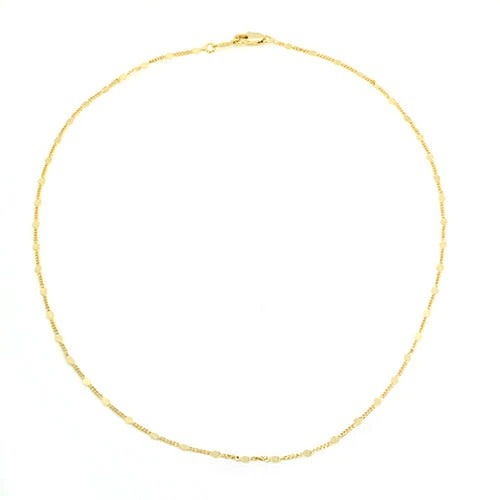 Maya J Flat Palline Necklace Chain