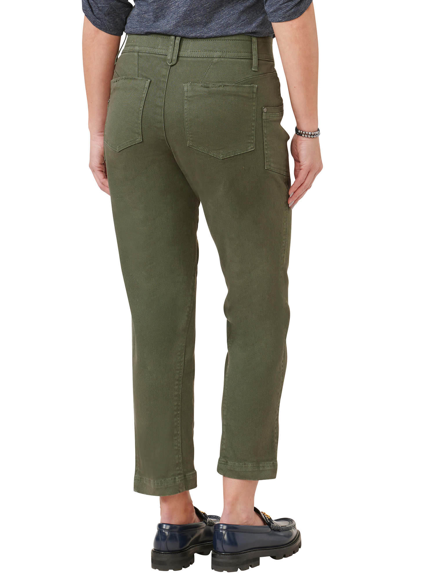 Democracy Thyme 27/15” “Ab” Solution Skyrise Double Button Pant