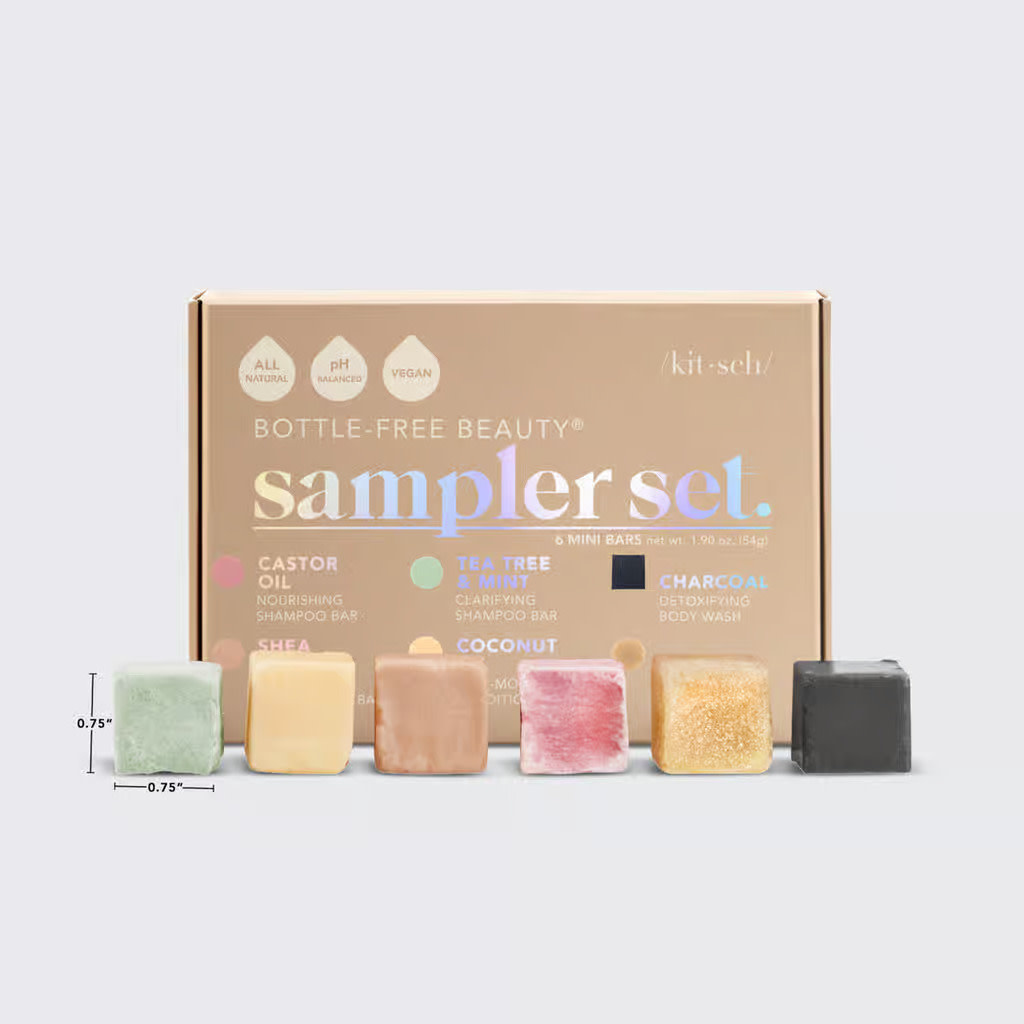 kitsch Bottle-Free Beauty Sampler 6pc Set