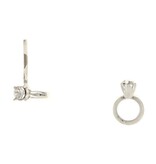 Takobia Engagement Ring Post Earrings