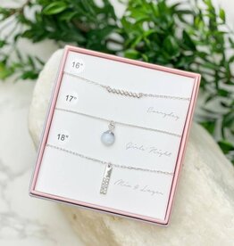 Prep Obsessed Wholesale Silver Every Occasion Boxed Necklaces