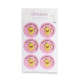 Easy Peasy, Lemon Squeezy, Lemon Scented Scratch and Sniff Sticker