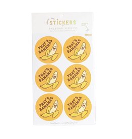That's Bananas! Banana Scented Scratch and Sniff Stickers