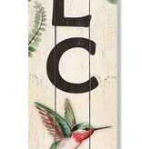 My Word Welcome - Hummingbird Porch Boards
