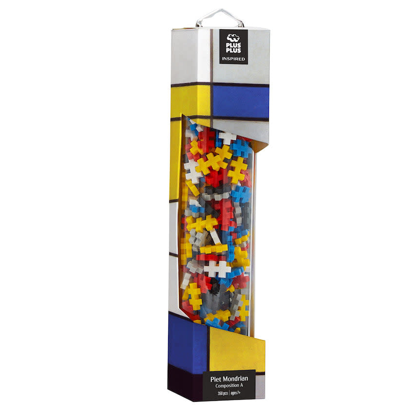 Plus-Plus USA Mondrian's Composition A Plus Plus Building Blocks Toys/Puzzle Art