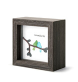 Sharon Nowlan Love Birds Shadow Box