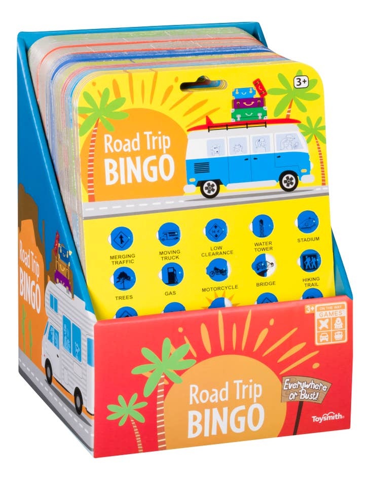 Toysmith Road Trip Bingo, Travel Game