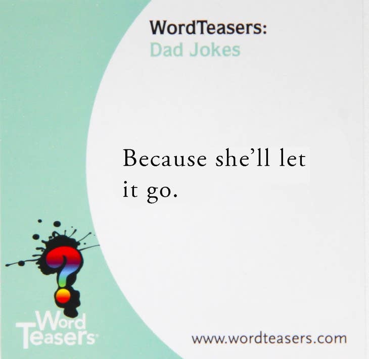 WordTeasers Dad Jokes Word Teasers
