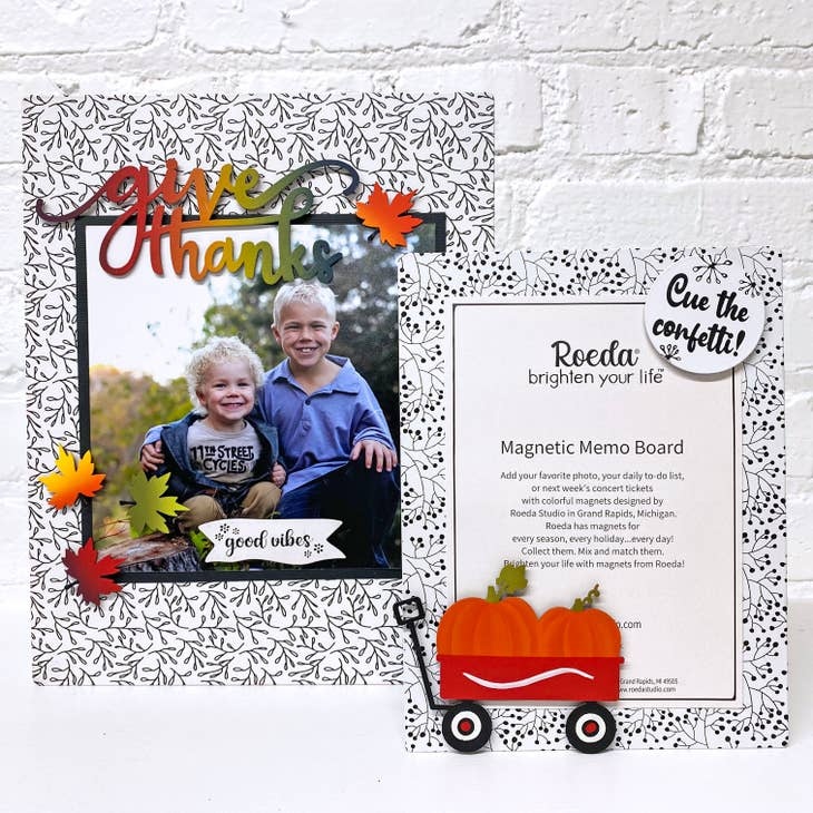 Roeda Studio "Good Vibes" Magnet, Comment Tag, Open Stock