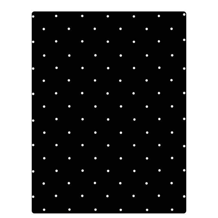 Roeda Studio Easel w/ Kickstand, Black w/ White Dots, Magnetic Home Decor