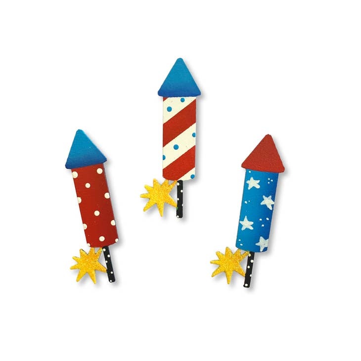 Roeda Studio Firecracker Magnets S/3