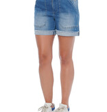 Democracy Solution High Rise Shorts Mid Blue Vintage