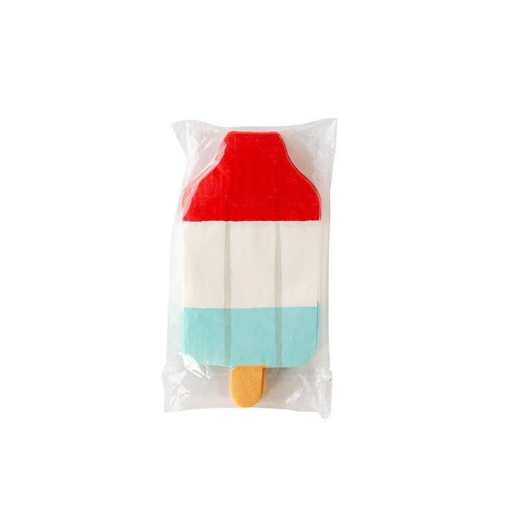 Rocket Pop Shaped Paper Guest Towel Napkins
