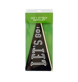 Let's Go! Felt Pennant