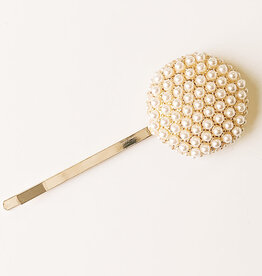 Lou & Co. Pearl Circle Hair Clip