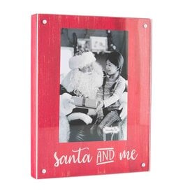 Mudpie Santa & Me Magnetic Block Frame