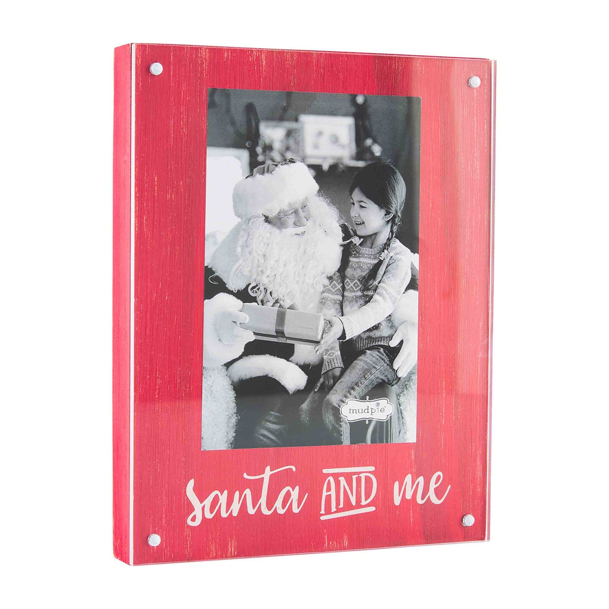 Mudpie Santa & Me Magnetic Block Frame