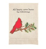 Mudpie Christmas Cardinal Hand Towel