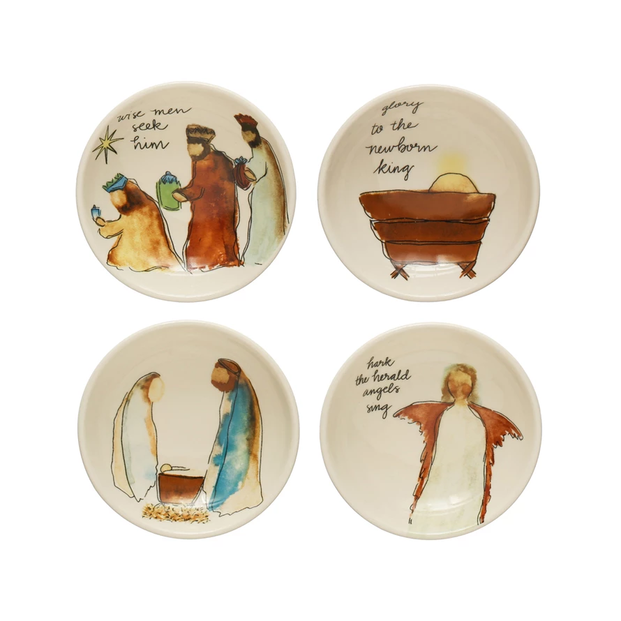 FLEURISH Nativity Designs Trinket Dish (choice of 4 images)