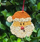 Mr. Bird Santa Bird Seed Christmas Cookie Ornament