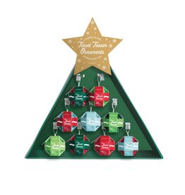 Demdaco Tinsel Teasers:  Paper Ornament w Game (various)