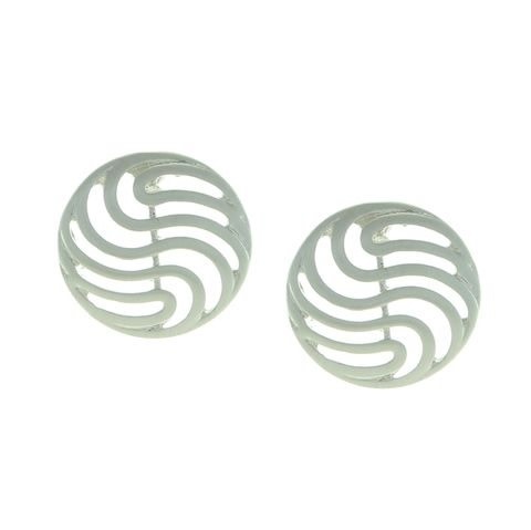 Takobia Encircled Waves Post Earrings