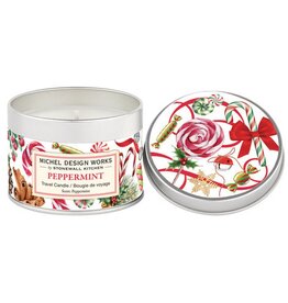 Michel Design Works Peppermint Travel Candle
