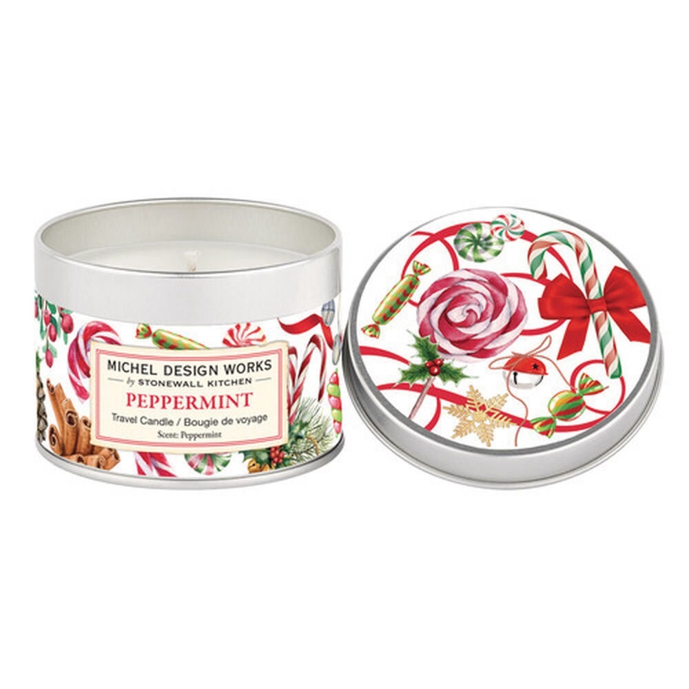 Michel Design Works Peppermint Travel Candle