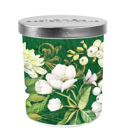 Michel Design Works Winter Blooms Candle Jar with Lid