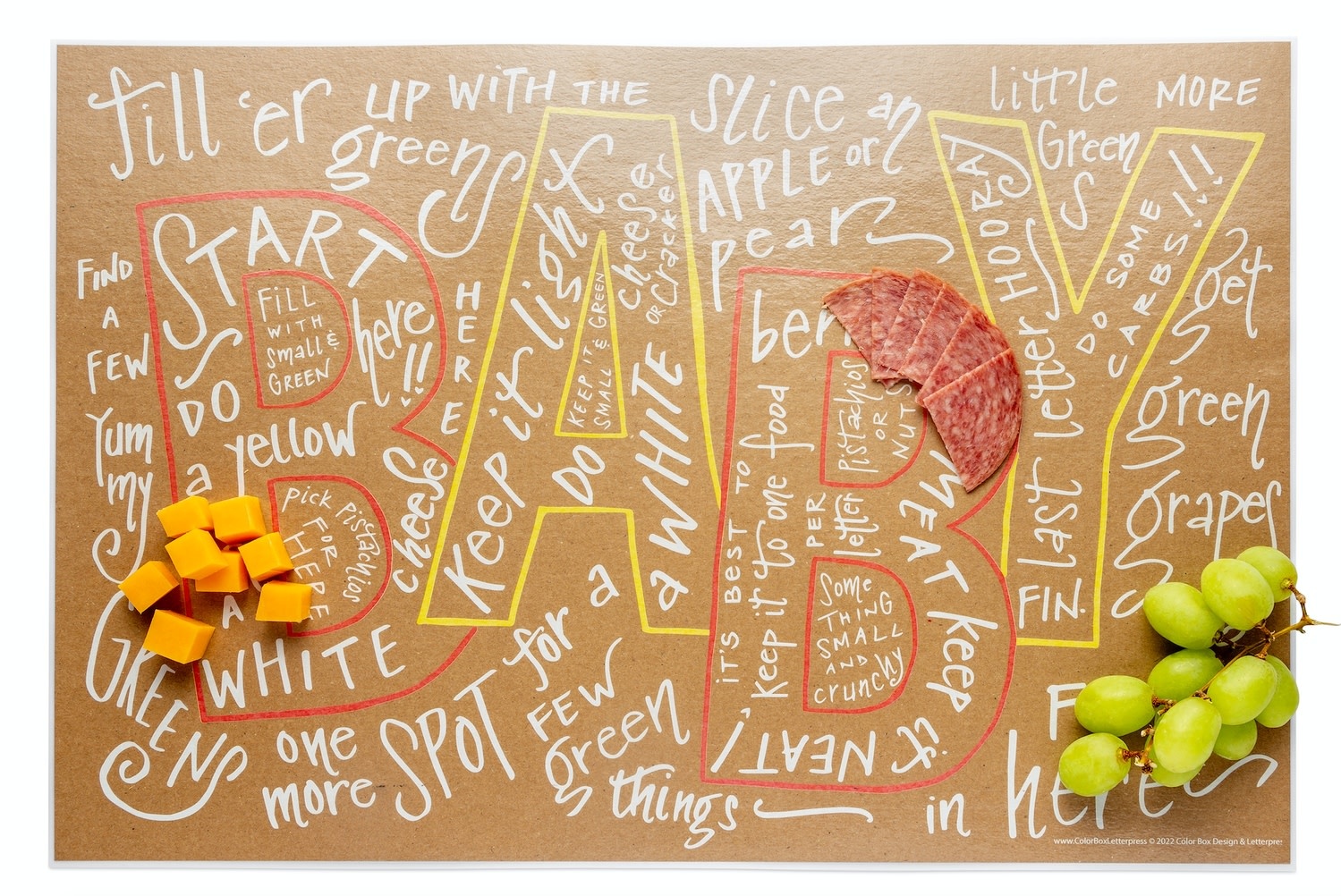 Charcuterie Cheat Sheet - Baby