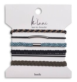 K’Lani Hair Tie Bracelets Hustle: Bracelet Hair Ties (Medium)