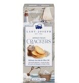 Lady Joseph Artisan Vegan Crackers with Brittany Sea Salt and Olive Oil