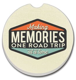CounterArt and Highland Home Making Memories Absorbent Stone Car Coaster
