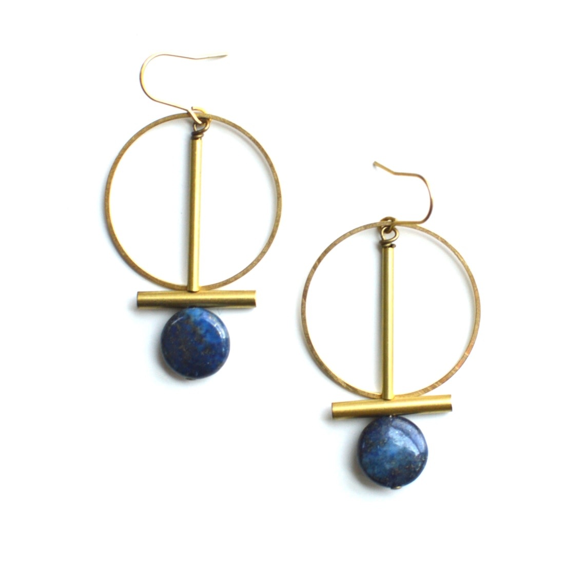 Ker-ij Jewelry Lapis Lazuli Shelton Earrings