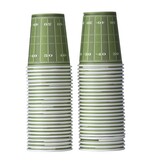 Football Themed Paper Cups: Party Size (pack of 50)