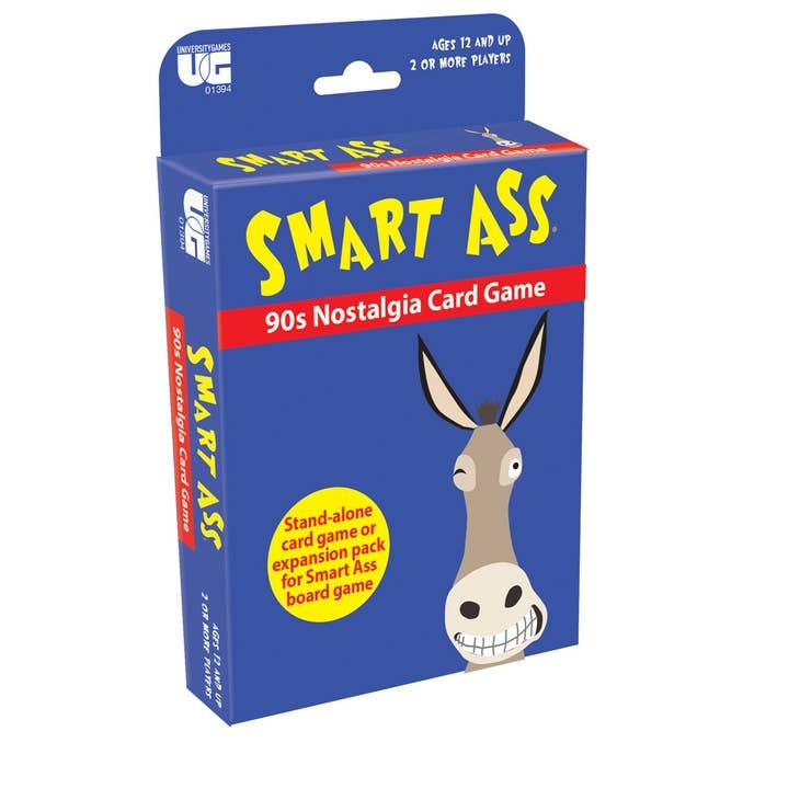 University Games Smart Ass '90s Nostalgia Card Game