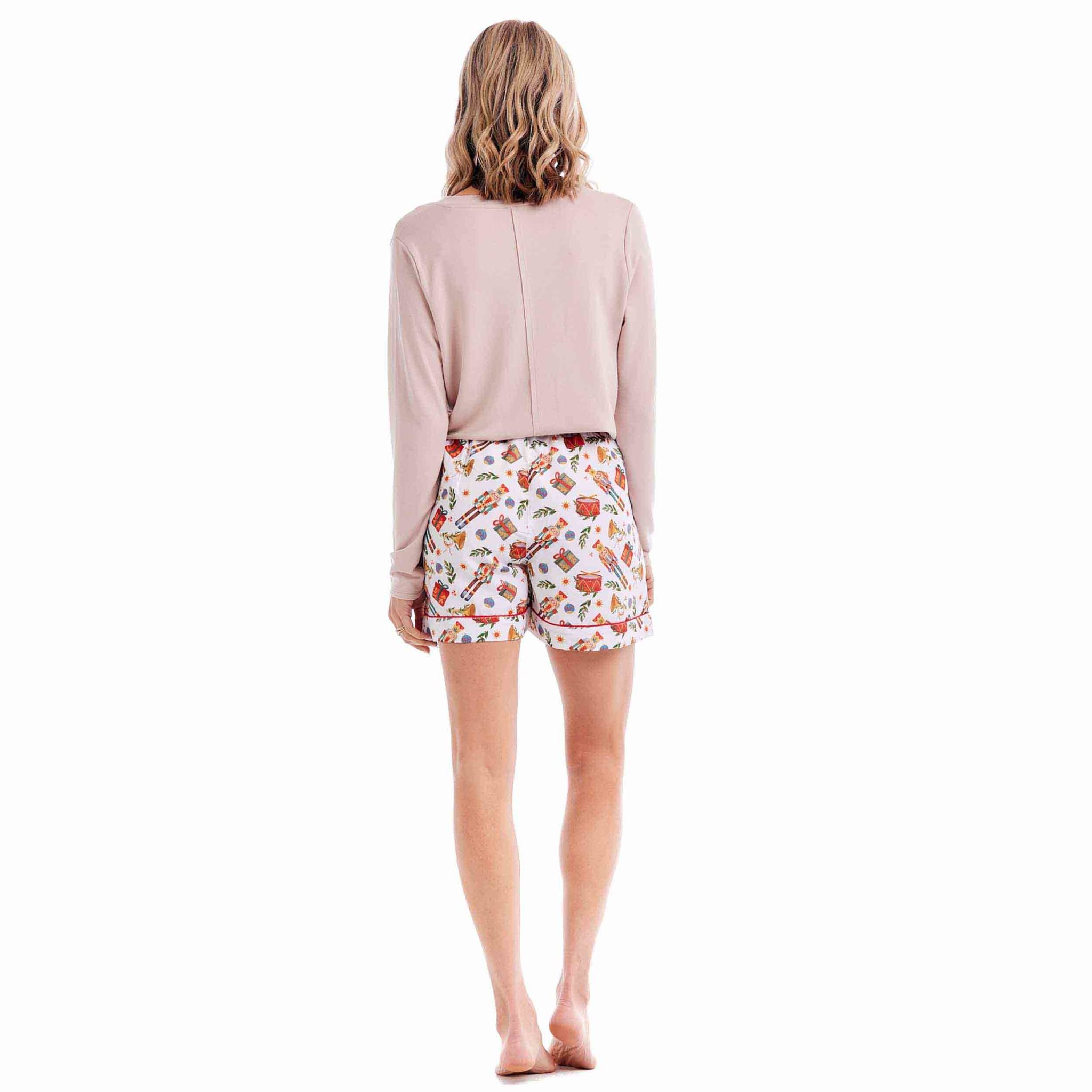 Mudpie Nutcracker Pajama Short (Size Large)