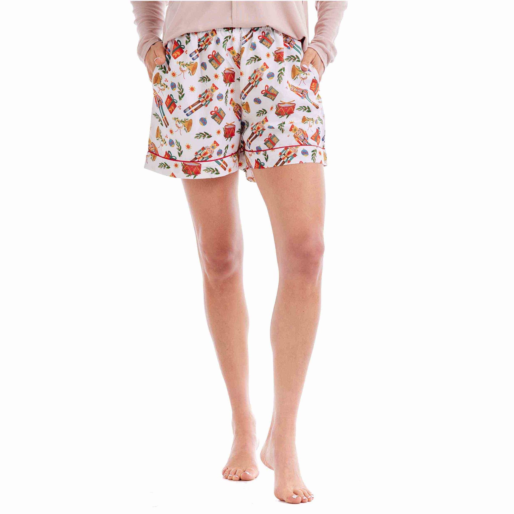 Mudpie Nutcracker Pajama Short (Size Medium)