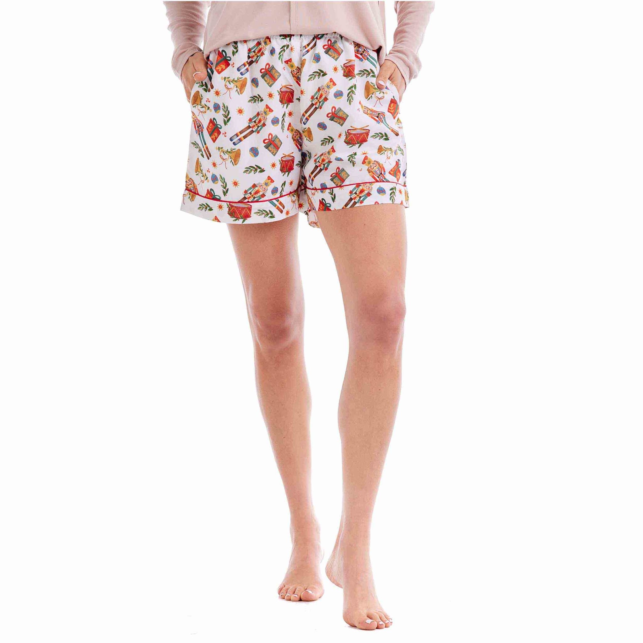 Mudpie Nutcracker Pajama Short (Size Small)