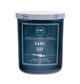 DW Candles Game Day Candle Lg Cylinder w/Printed Metal Lid 15.3 oz