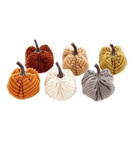 Mudpie TINY FABRIC PUMPKIN (mini pumpkins-price is for one piece/ each)