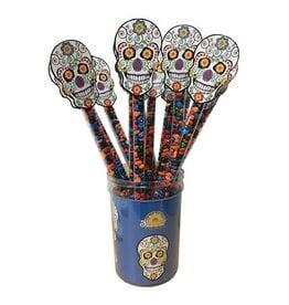 Sunflower Food Company Skull Candy  4oz. Tube w Colorful Skull Topper