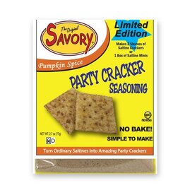 Savory Fine Foods Savory Pumpkin Spice Party Cracker Seasoning Mix